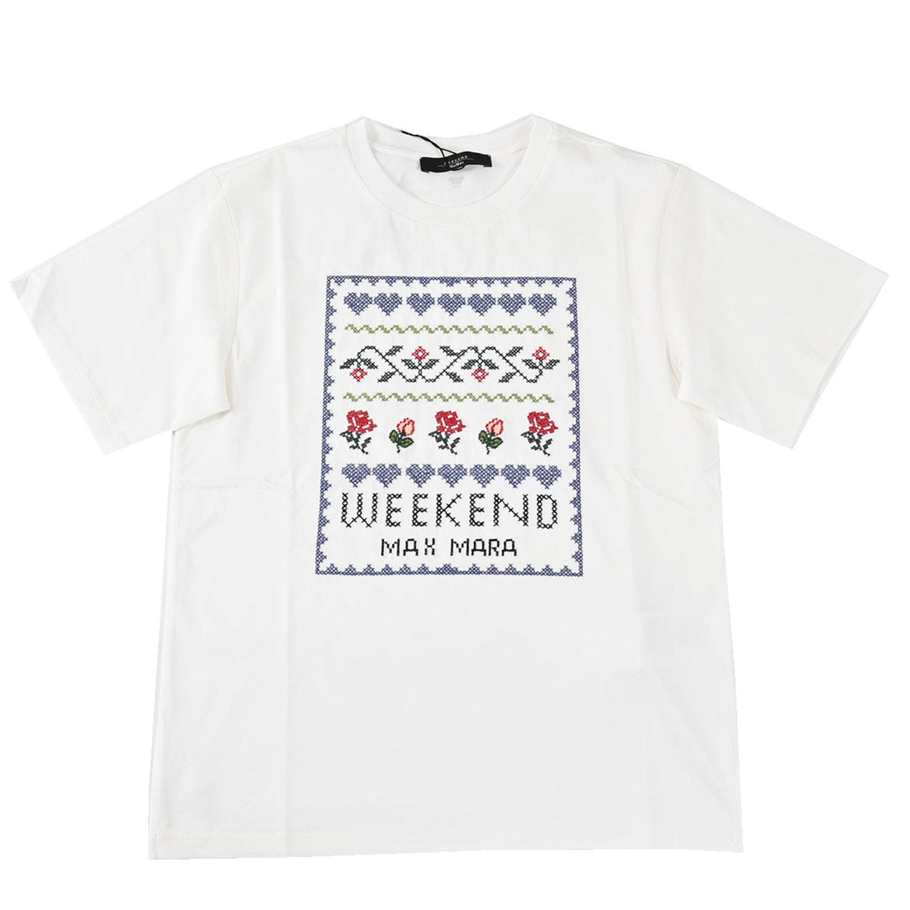 ★ウィークエンド マックスマーラ WEEKEND MAXMARA Tシャツ 5971041600 CABINA 001 ホワイト 2025SS レディース