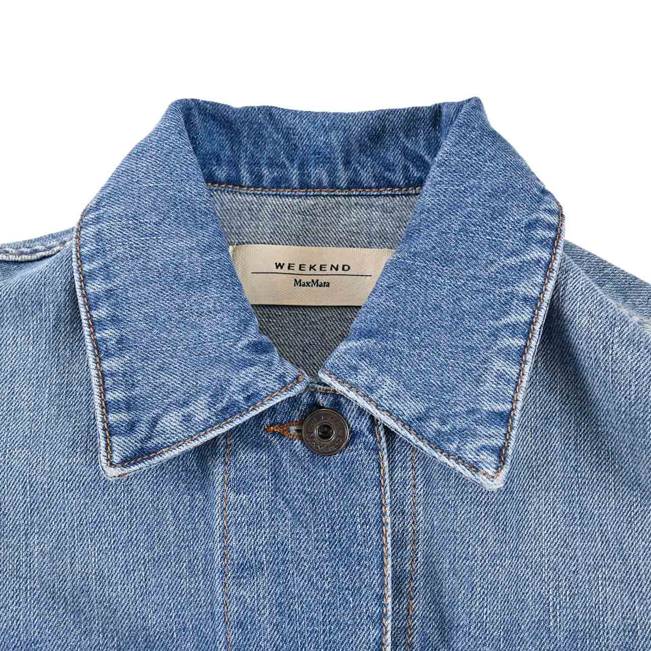 ★ウィークエンド マックスマーラ WEEKEND MAXMARA デニムジャケット 5041111600 FIUMANA 006 ブルー 2025SS レディース