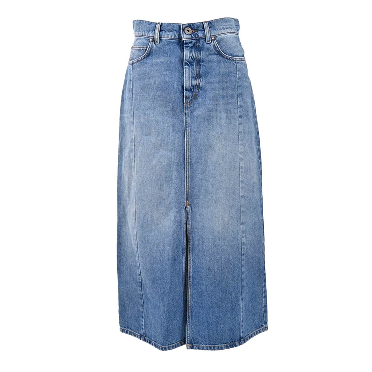 ★ウィークエンド マックスマーラ WEEKEND MAXMARA デニムスカート 5101061600 GESSO 006 ブルー 2025SS レディース