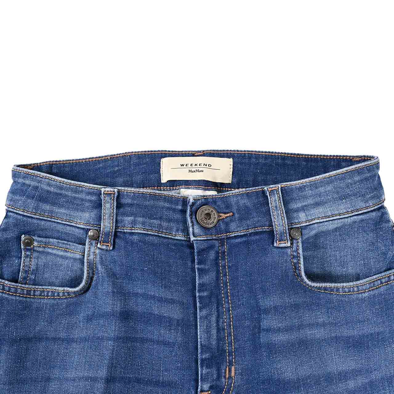 ★ウィークエンド マックスマーラ WEEKEND MAXMARA デニムパンツ 5181011600 RAPALLO 008 ブルー 2025SS レディース