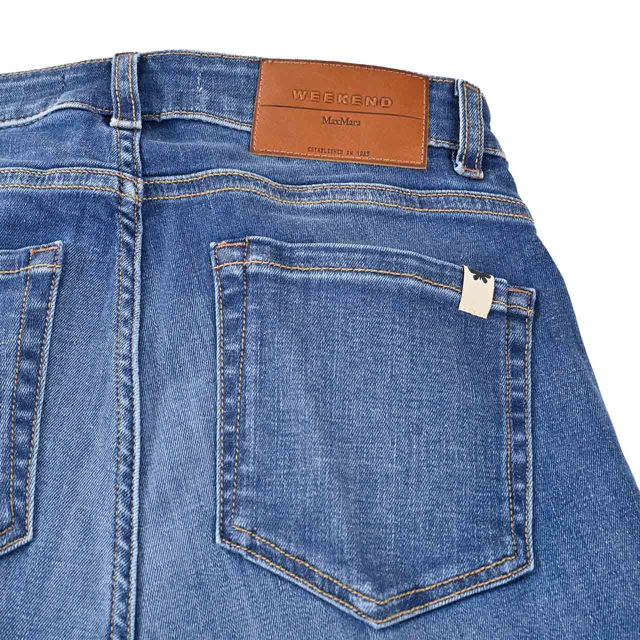 ★ウィークエンド マックスマーラ WEEKEND MAXMARA デニムパンツ 5181011600 RAPALLO 008 ブルー 2025SS レディース