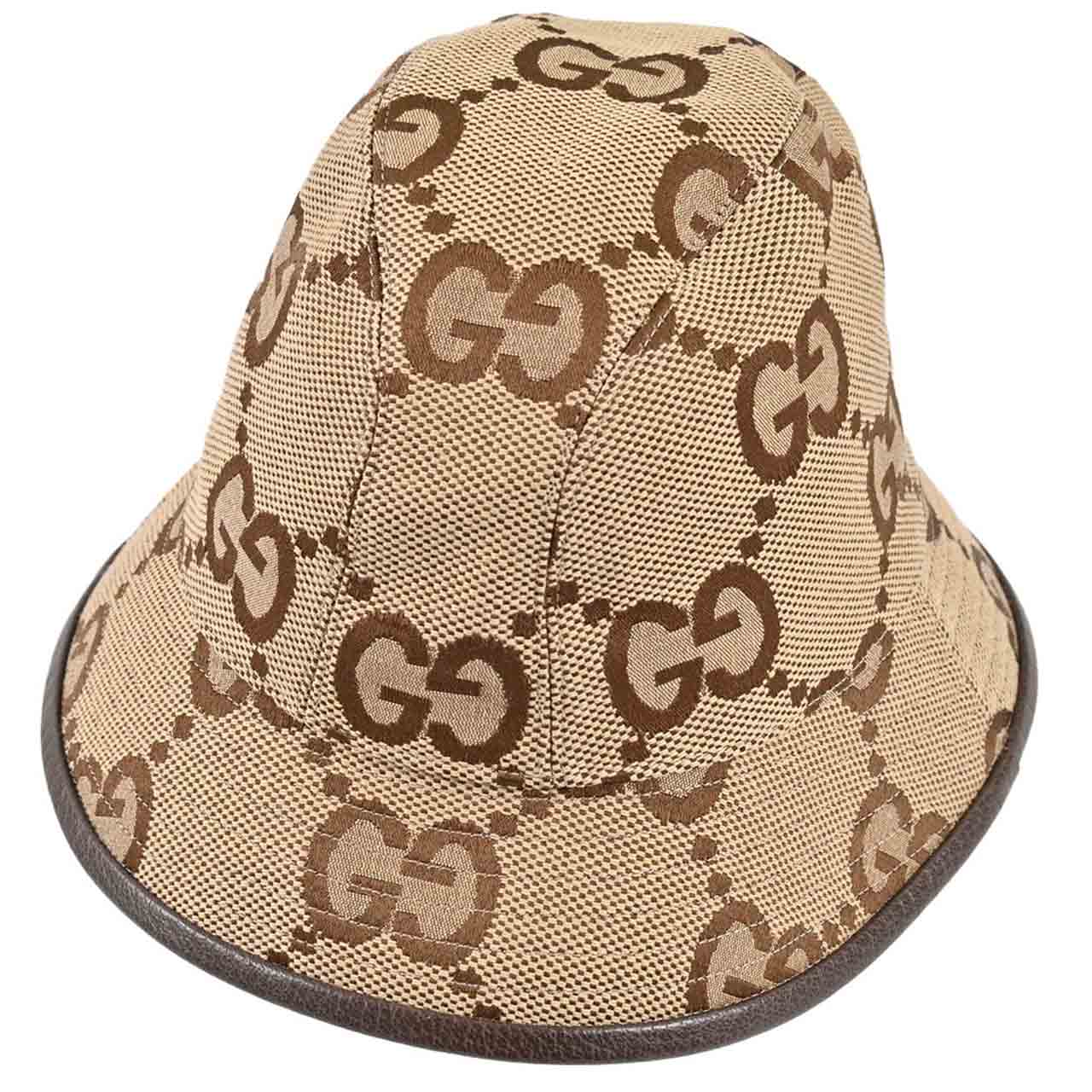 ★グッチ GUCCI ハット 681256 3HAGJ 2564 ベージュ メンズ レディース