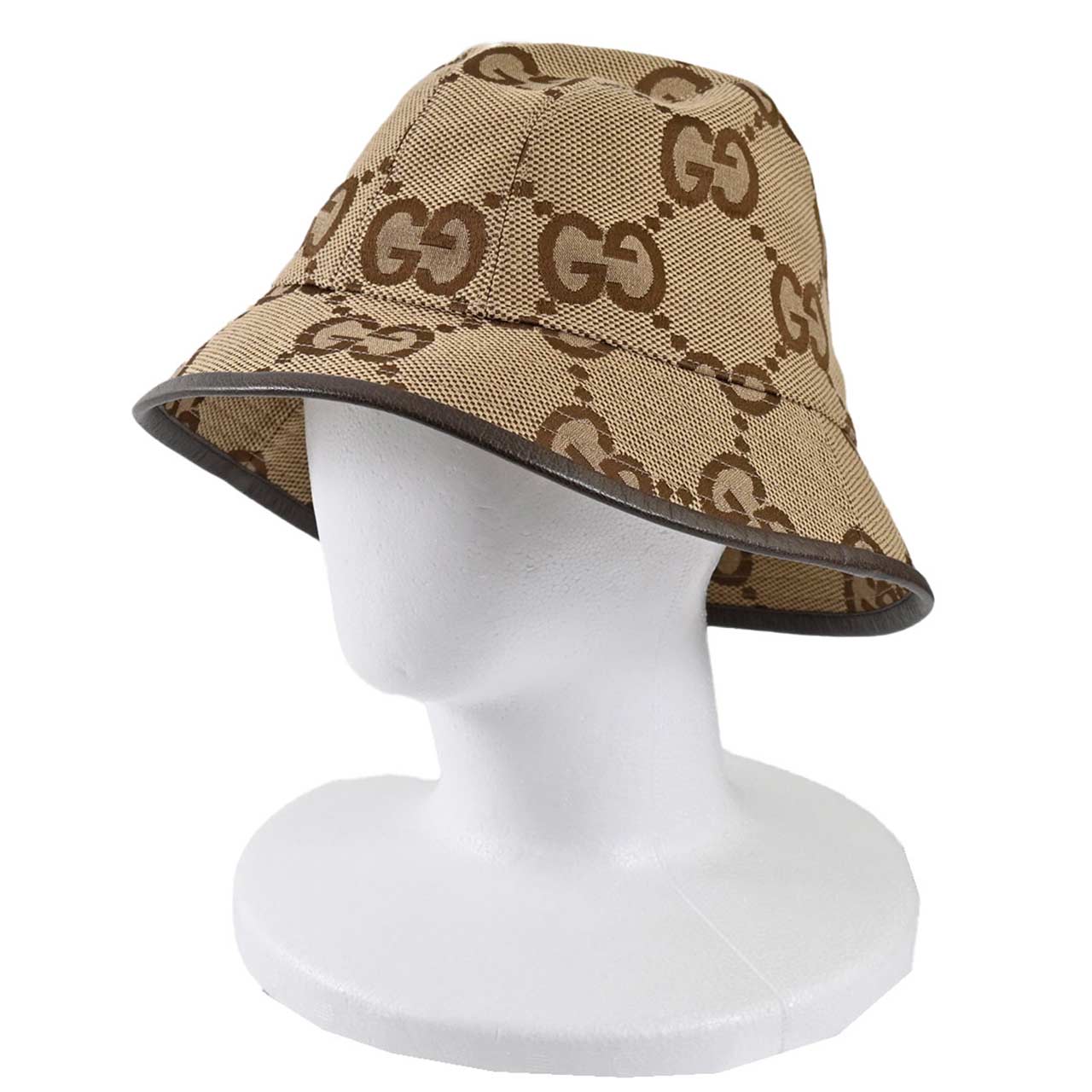 ★グッチ GUCCI ハット 681256 3HAGJ 2564 ベージュ メンズ レディース