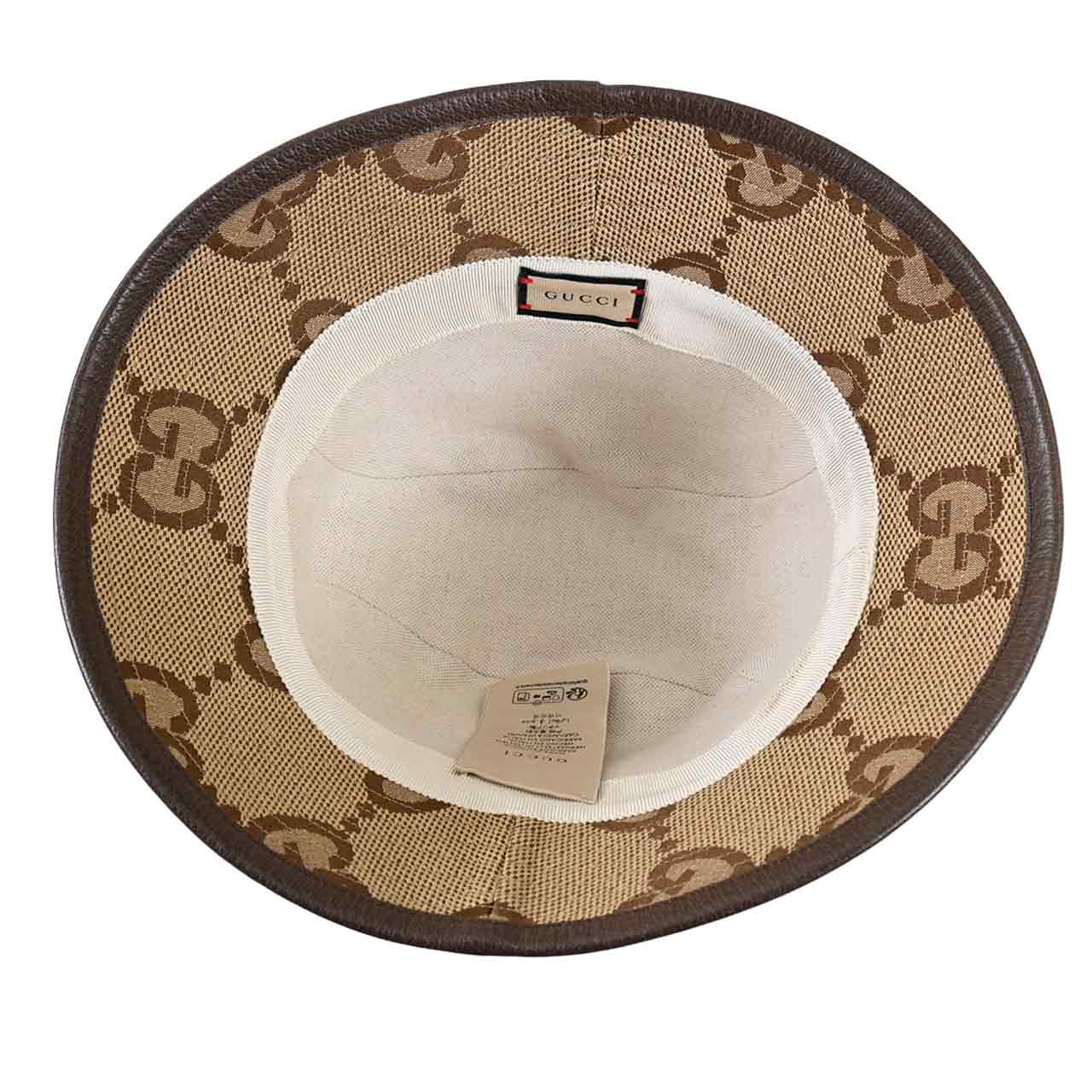 ★グッチ GUCCI ハット 681256 3HAGJ 2564 ベージュ メンズ レディース