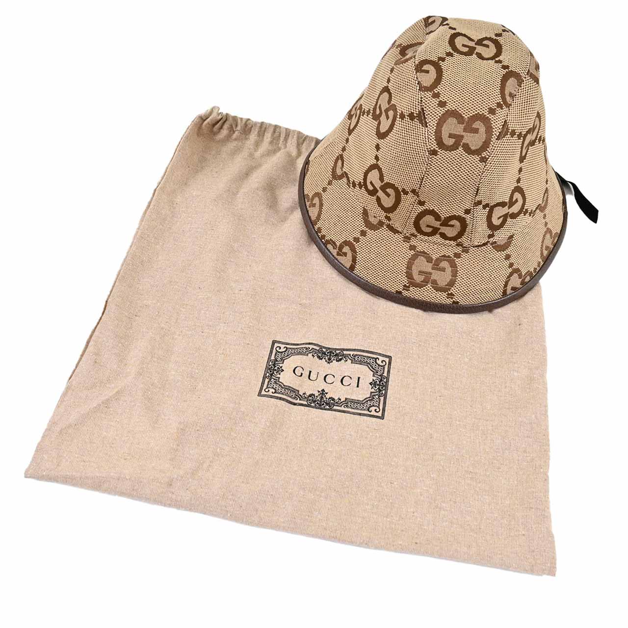 ★グッチ GUCCI ハット 681256 3HAGJ 2564 ベージュ メンズ レディース