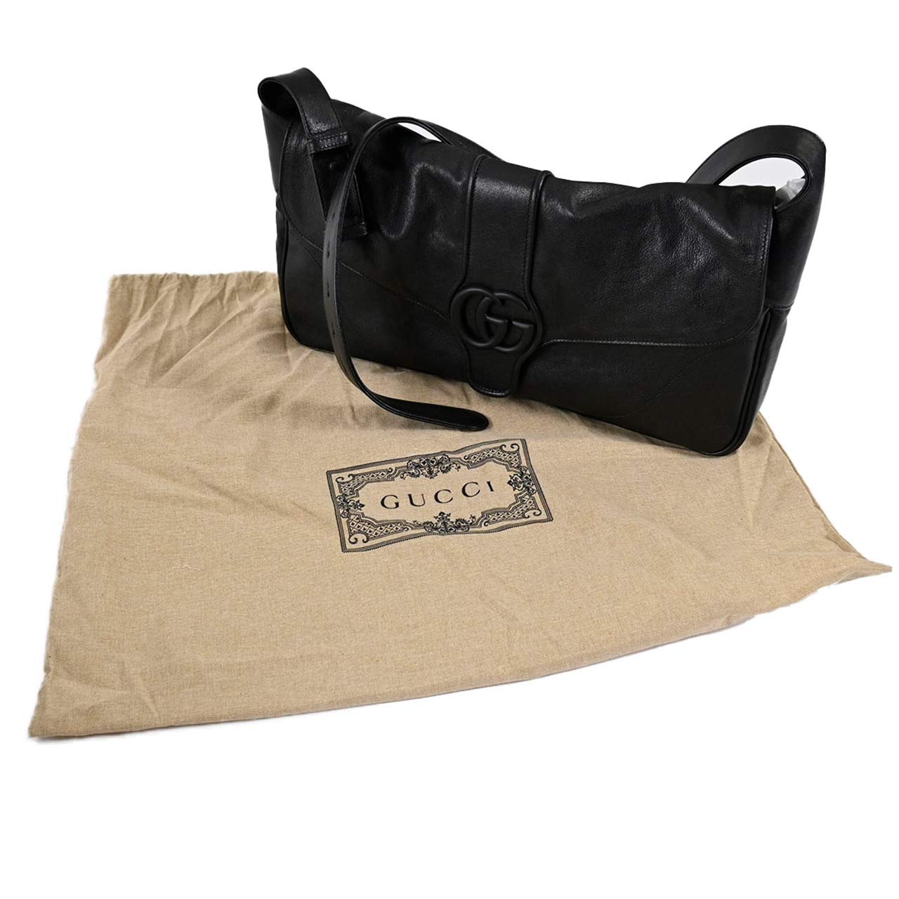 ★グッチ GUCCI ショルダーバッグ 767209 AACZZ 1000 ブラック レディース