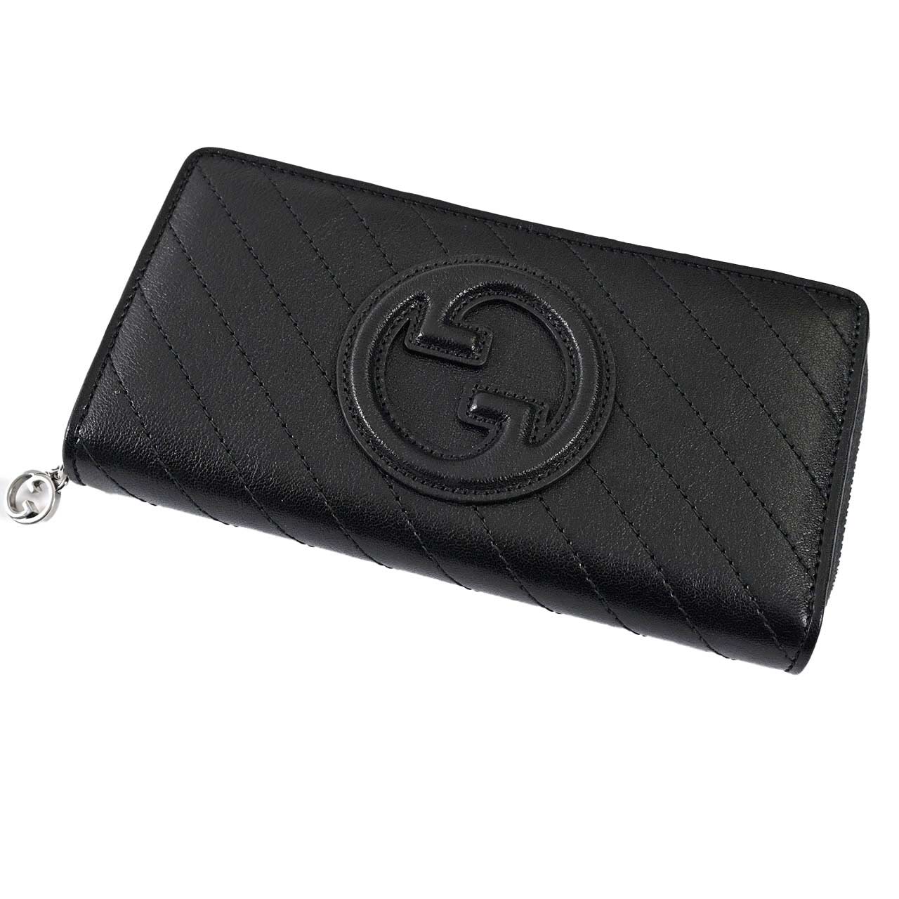 ★グッチ GUCCI 長財布 760312 AACP7 1000 ブラック メンズ レディース