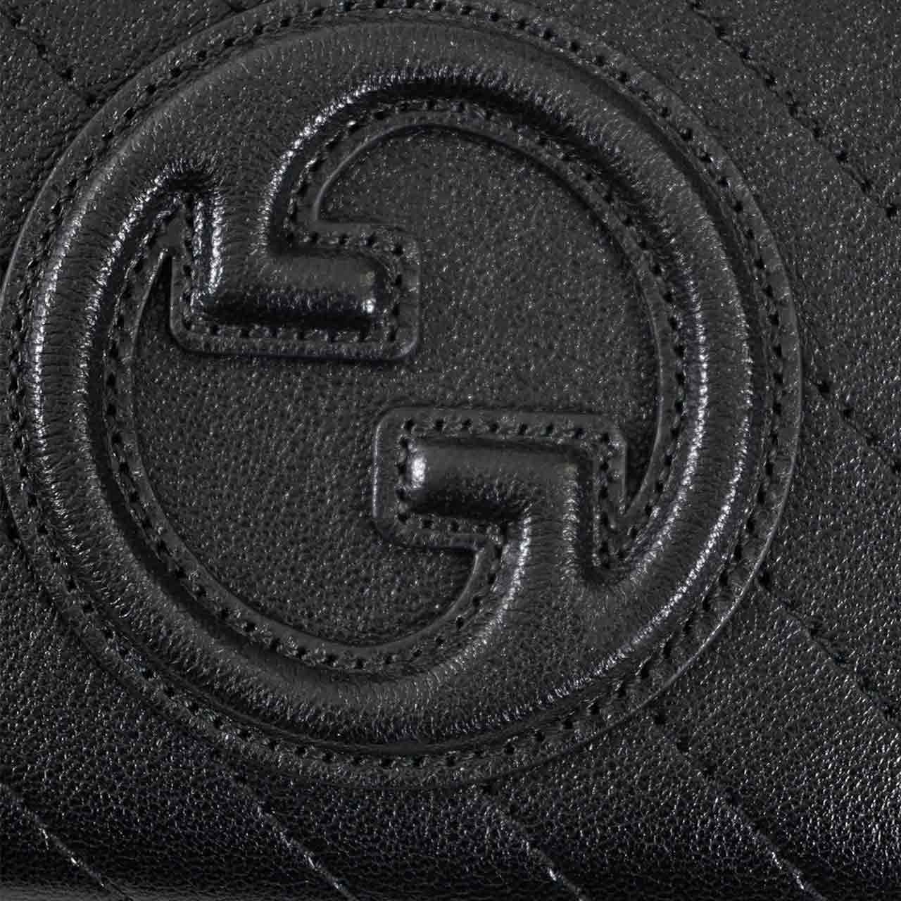 ★グッチ GUCCI 長財布 760312 AACP7 1000 ブラック メンズ レディース