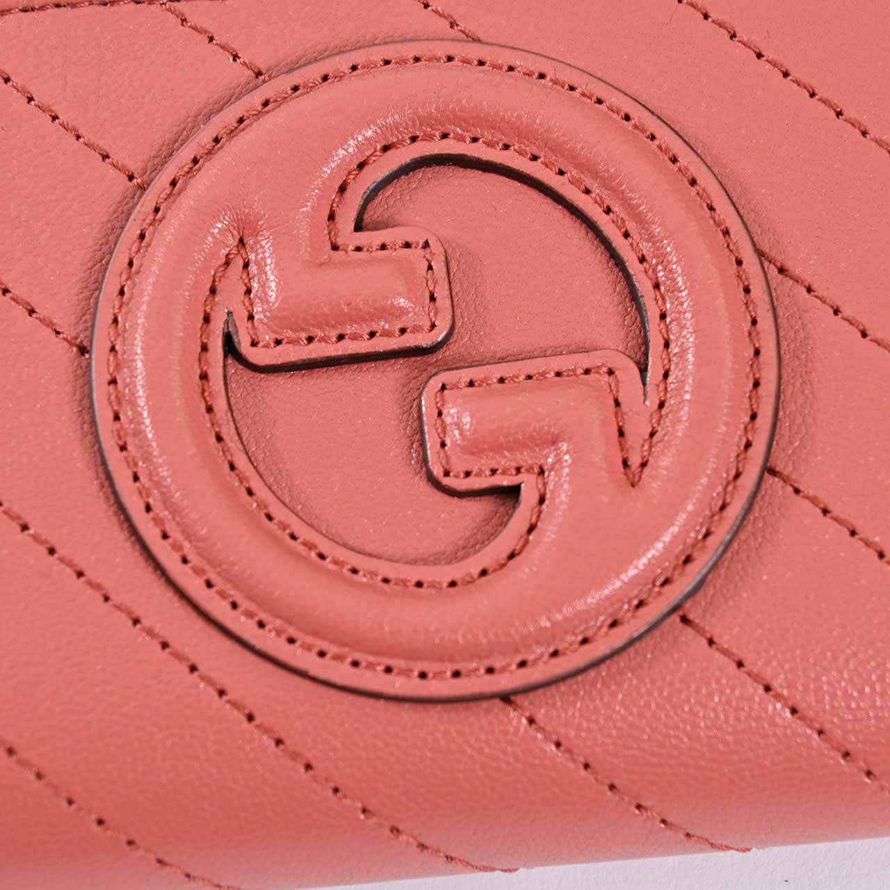 ★グッチ GUCCI 折財布 760317 AACP7 6701 ピンク レディース