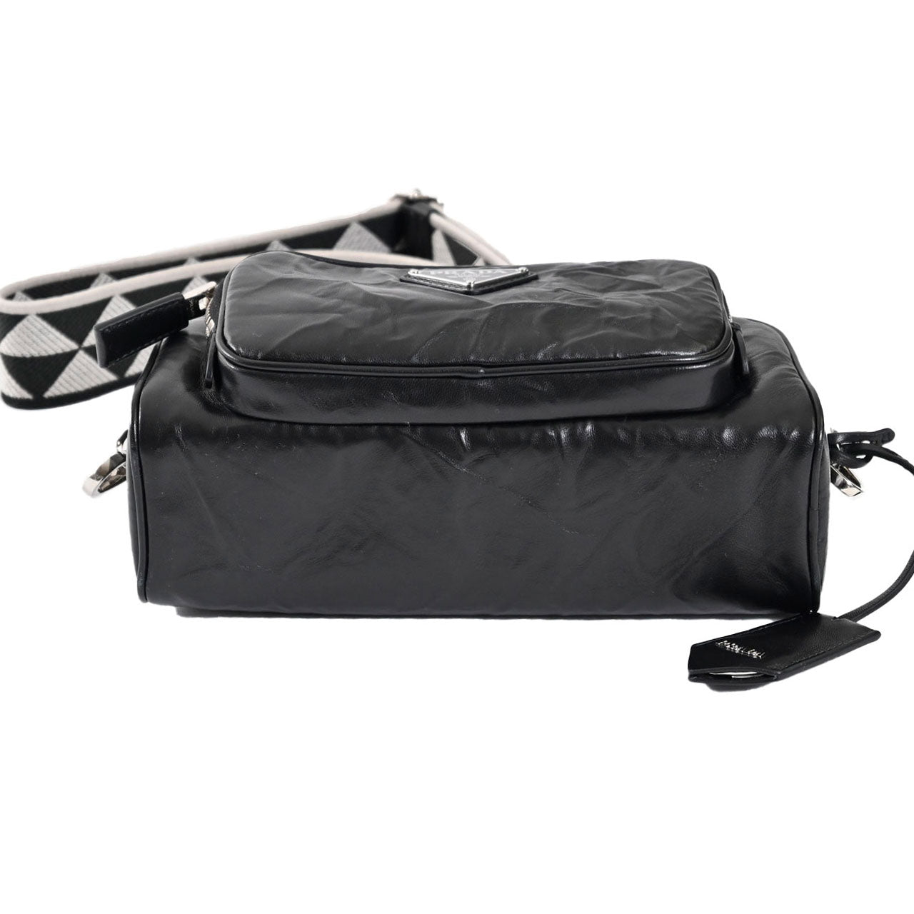 ★プラダ PRADA ショルダーバッグ 1BH198 UVL V 400 NERO ブラック レディース