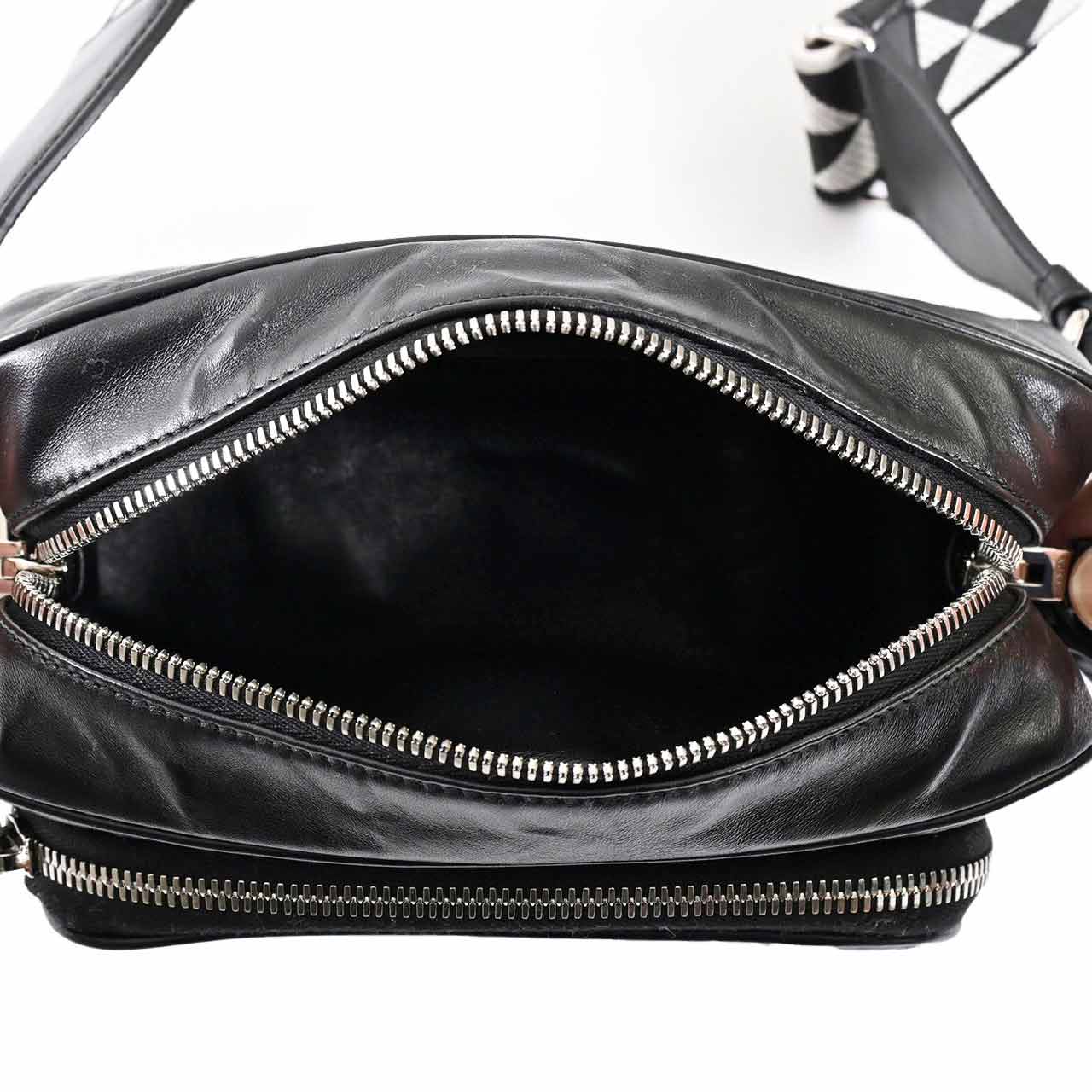 ★プラダ PRADA ショルダーバッグ 1BH198 UVL V 400 NERO ブラック レディース