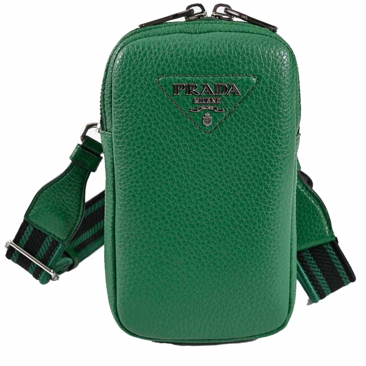 ★プラダ PRADA ショルダーバッグ 1BP027 2DKV V 3WM 01 VERDE グリーン レディース