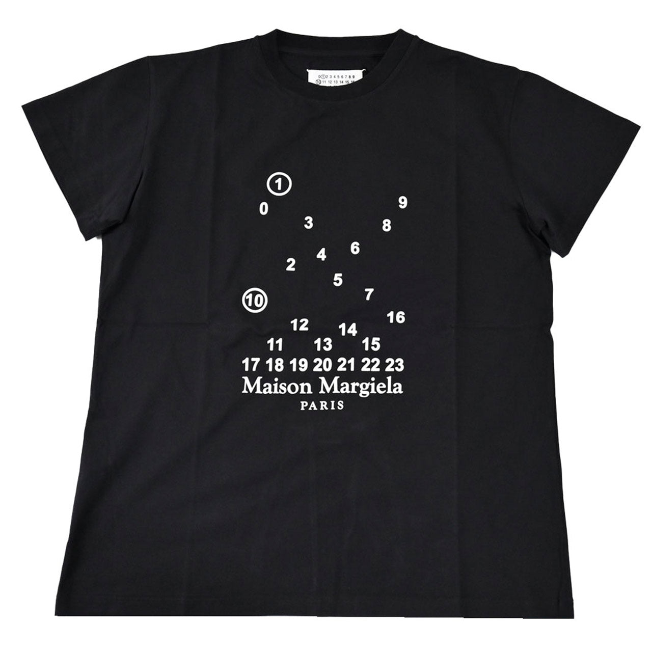 ★メゾン マルジェラ Maison Margiela Tシャツ S51GC0516 S22816 900 ブラック メンズ レディース