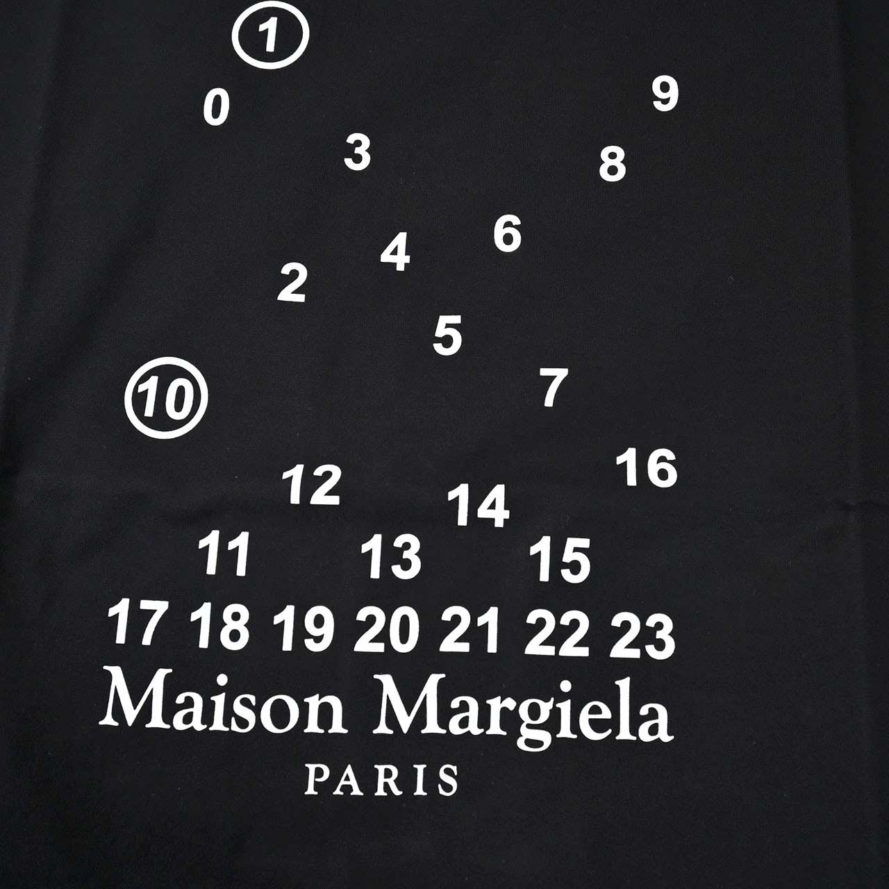 ★メゾン マルジェラ Maison Margiela Tシャツ S51GC0516 S22816 900 ブラック メンズ レディース