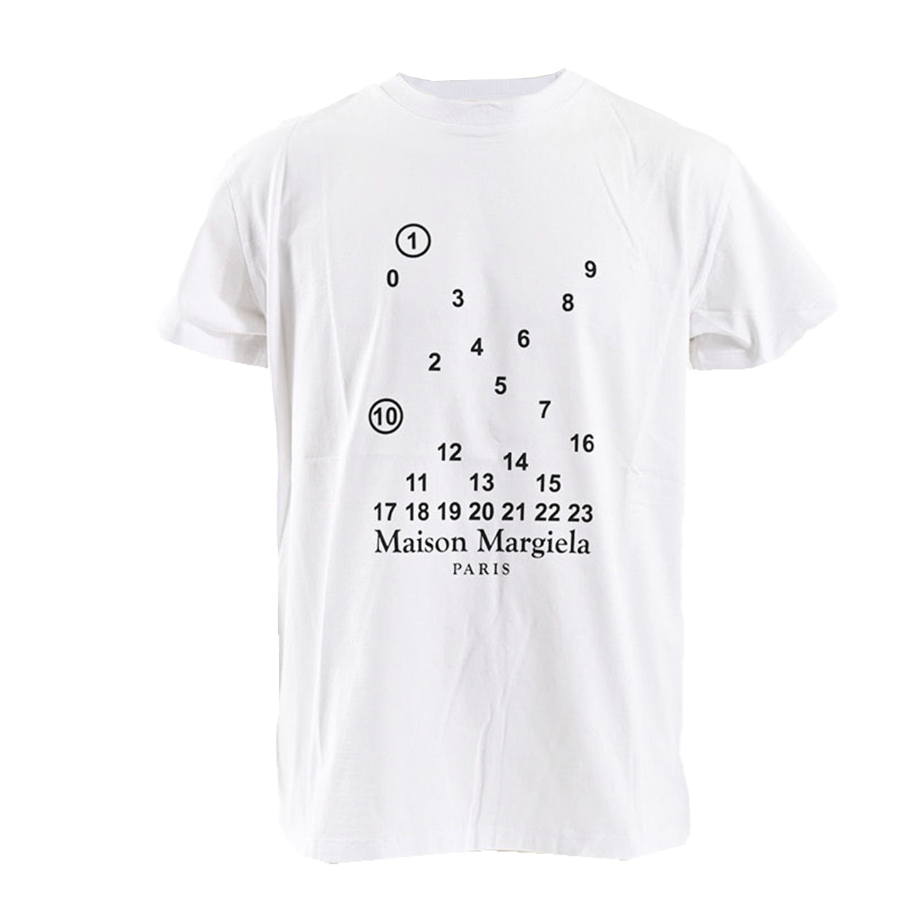 ★メゾン マルジェラ Maison Margiela Tシャツ S51GC0516 S22816 100 ホワイト メンズ レディース