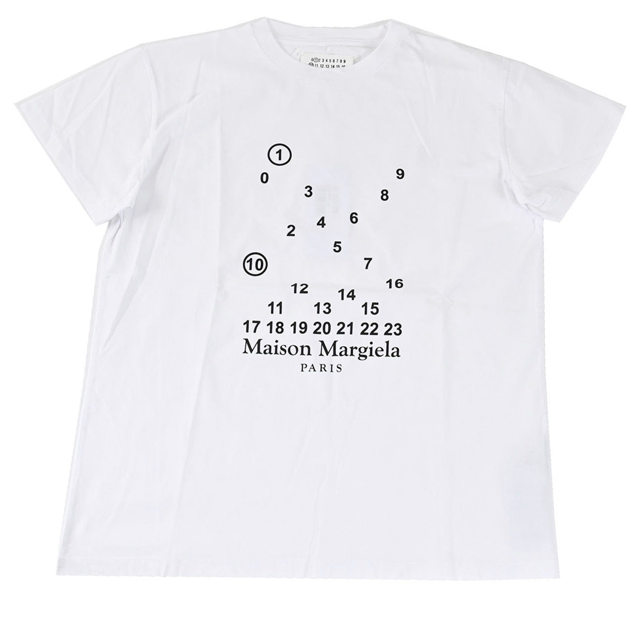 ★メゾン マルジェラ Maison Margiela Tシャツ S51GC0516 S22816 100 ホワイト メンズ レディース