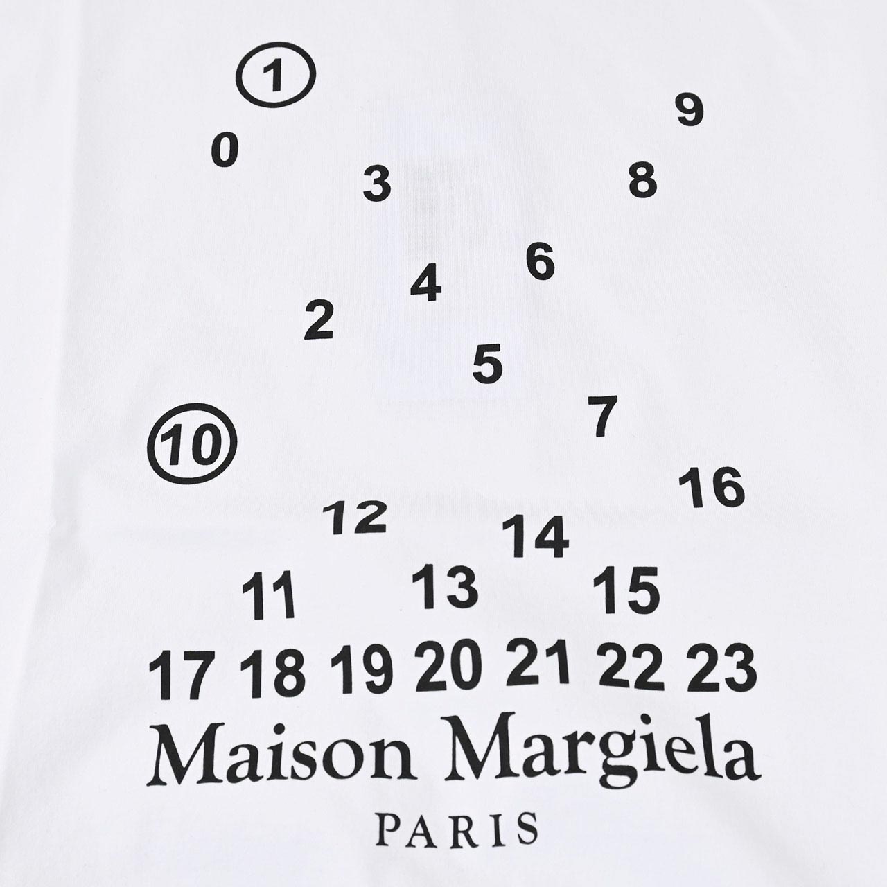 ★メゾン マルジェラ Maison Margiela Tシャツ S51GC0516 S22816 100 ホワイト メンズ レディース