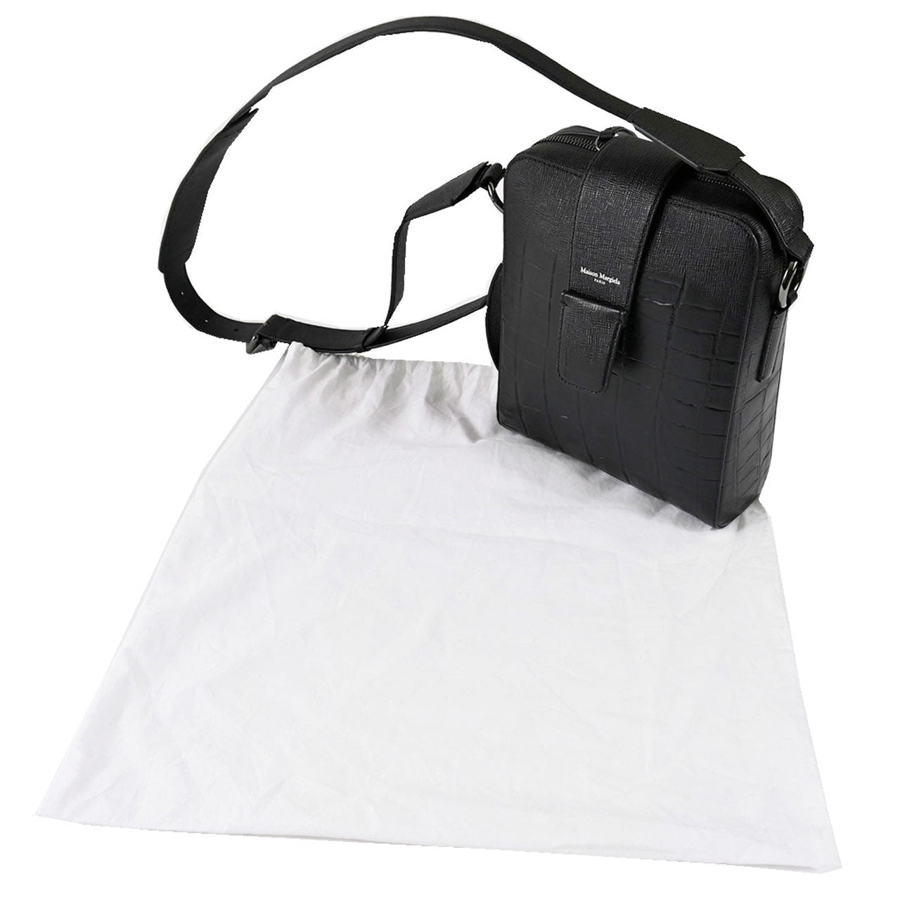 ★メゾン マルジェラ Maison Margiela ショルダーバッグ SB2WG0012 P5490 T8013 ブラック メンズ
