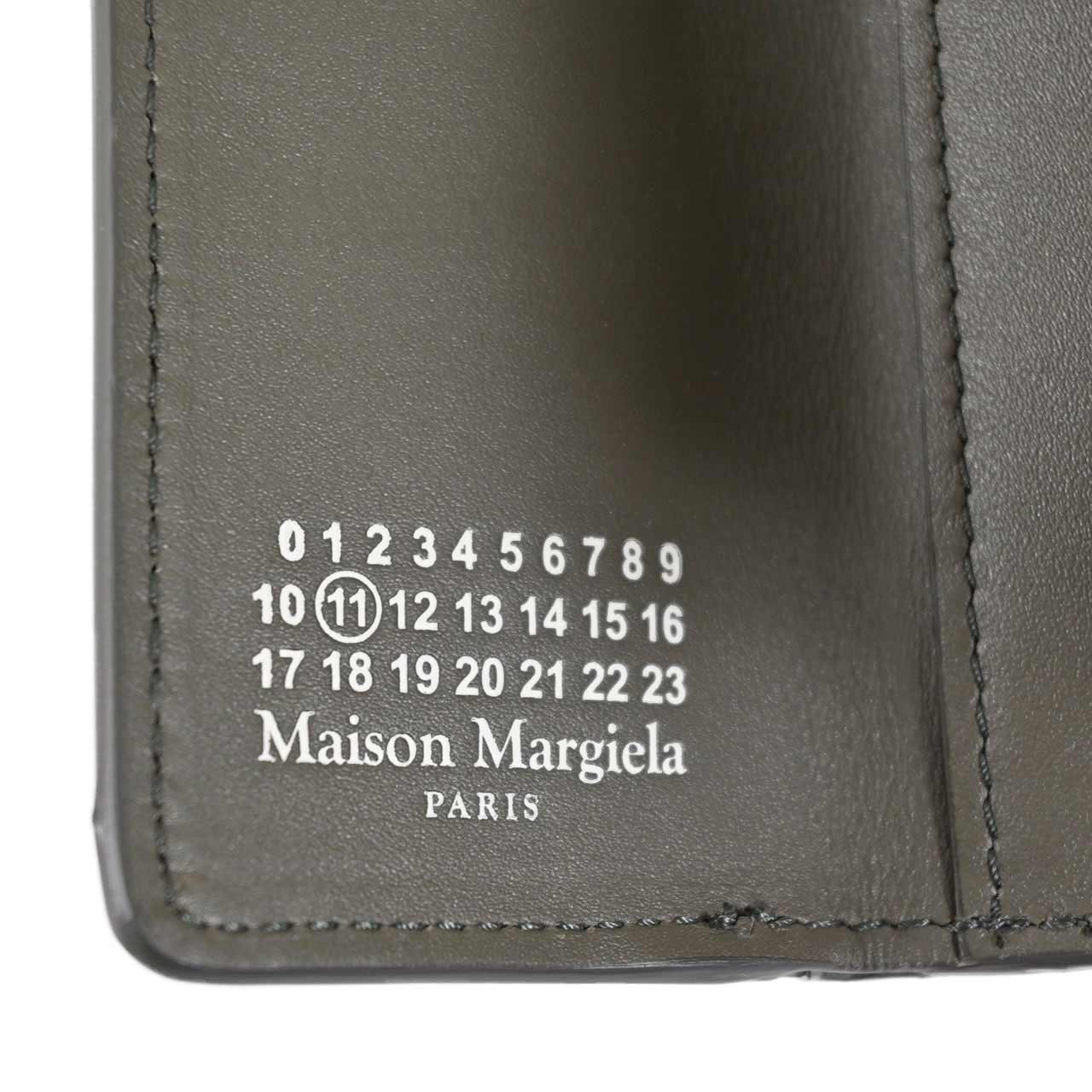 ★メゾン マルジェラ Maison Margiela 三つ折り財布 S36UI0416 P4985 T8031 グレー メンズ レディース