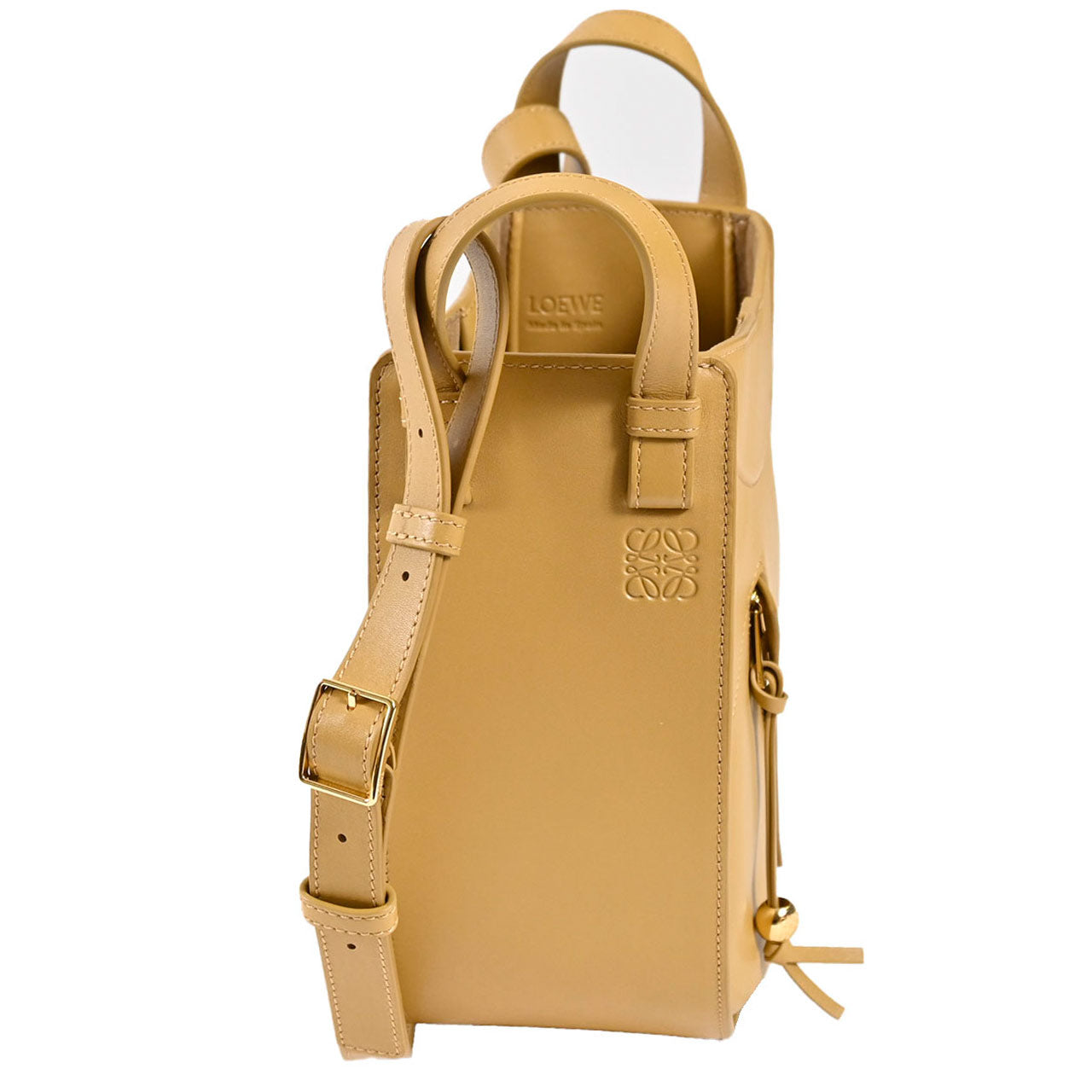 ★ロエベ LOEWE ショルダーバッグ ハンモック スライス A538HHSX01 6715 ベージュ 2025SS レディース