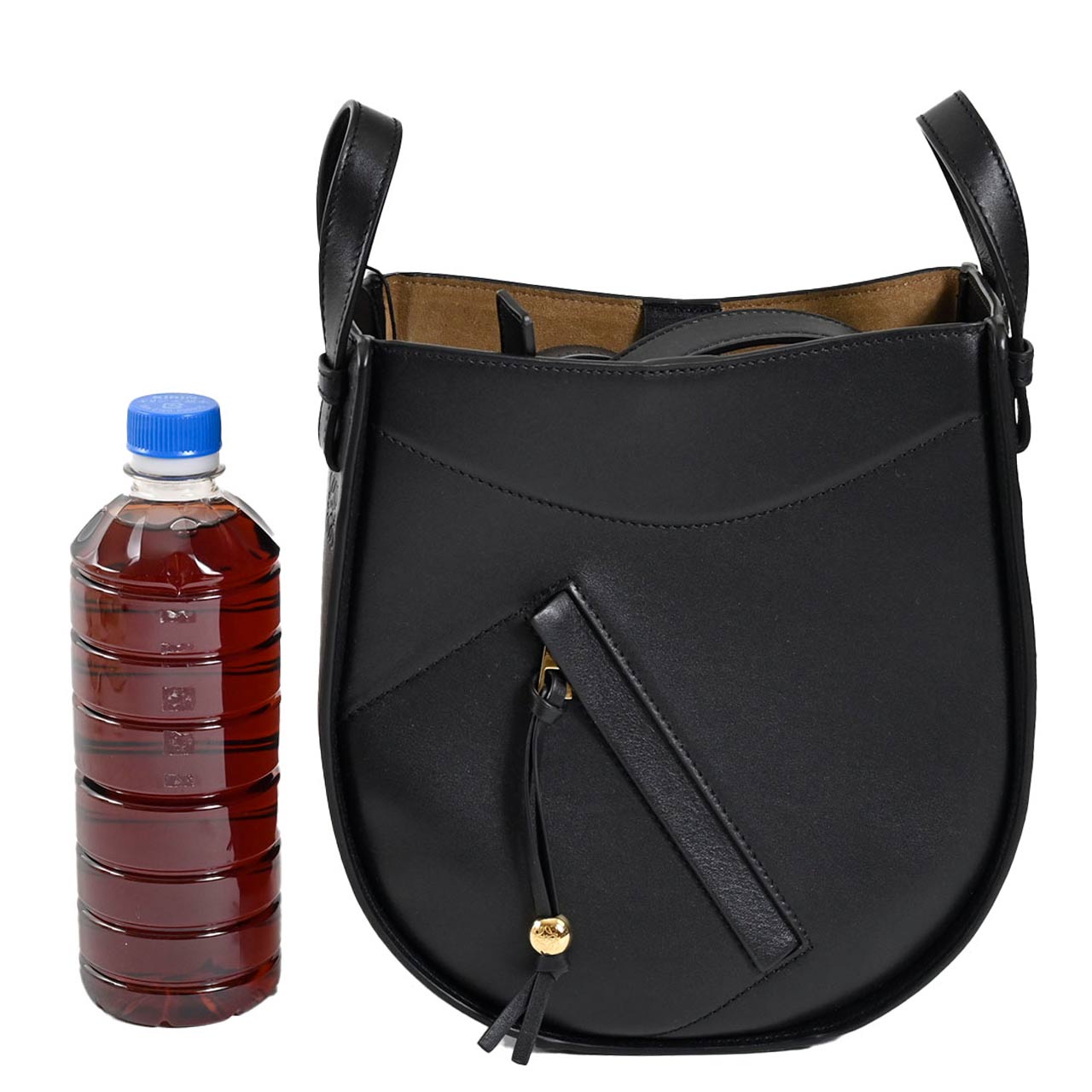 ★ロエベ LOEWE ショルダーバッグ ハンモック スライス A538HHSX01 1100 ブラック 2025SS レディース