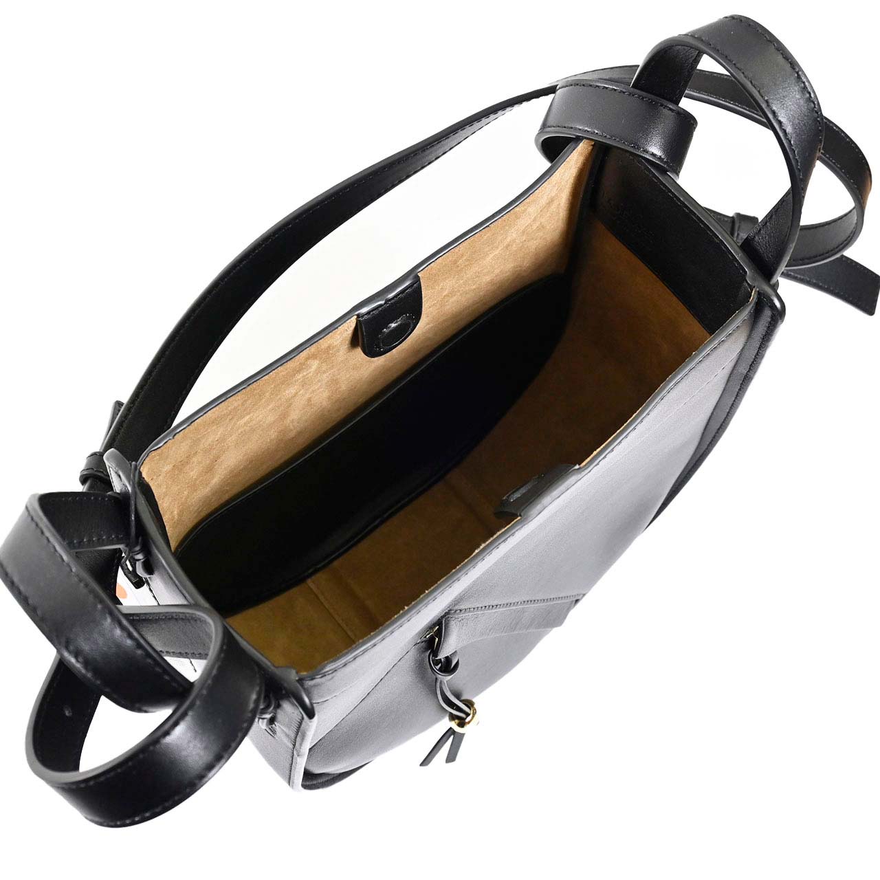 ★ロエベ LOEWE ショルダーバッグ ハンモック スライス A538HHSX01 1100 ブラック 2025SS レディース