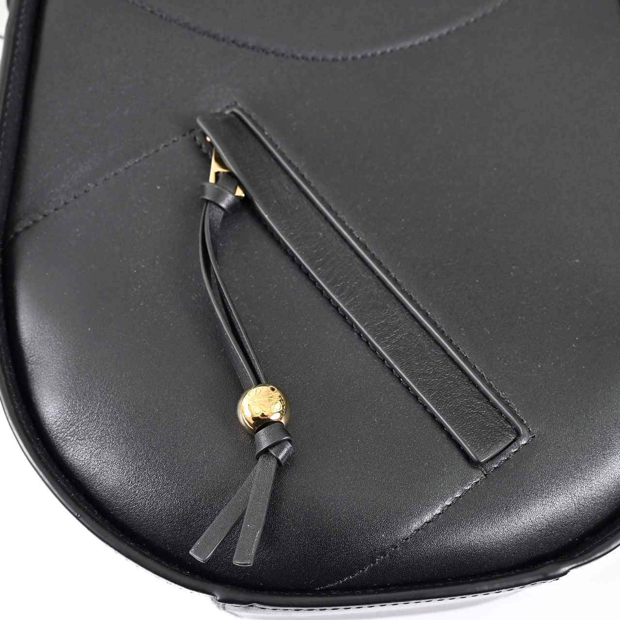 ★ロエベ LOEWE ショルダーバッグ ハンモック スライス A538HHSX01 1100 ブラック 2025SS レディース