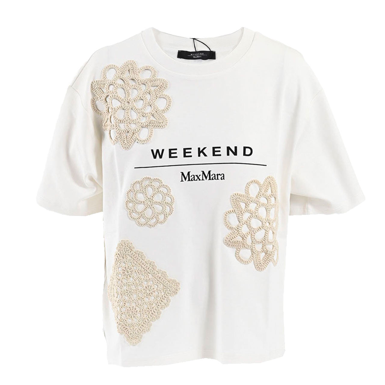 ★ウィークエンド マックスマーラ WEEKEND MAXMARA Tシャツ LECCO 5941052600 003 クリーム 2025SS レディース