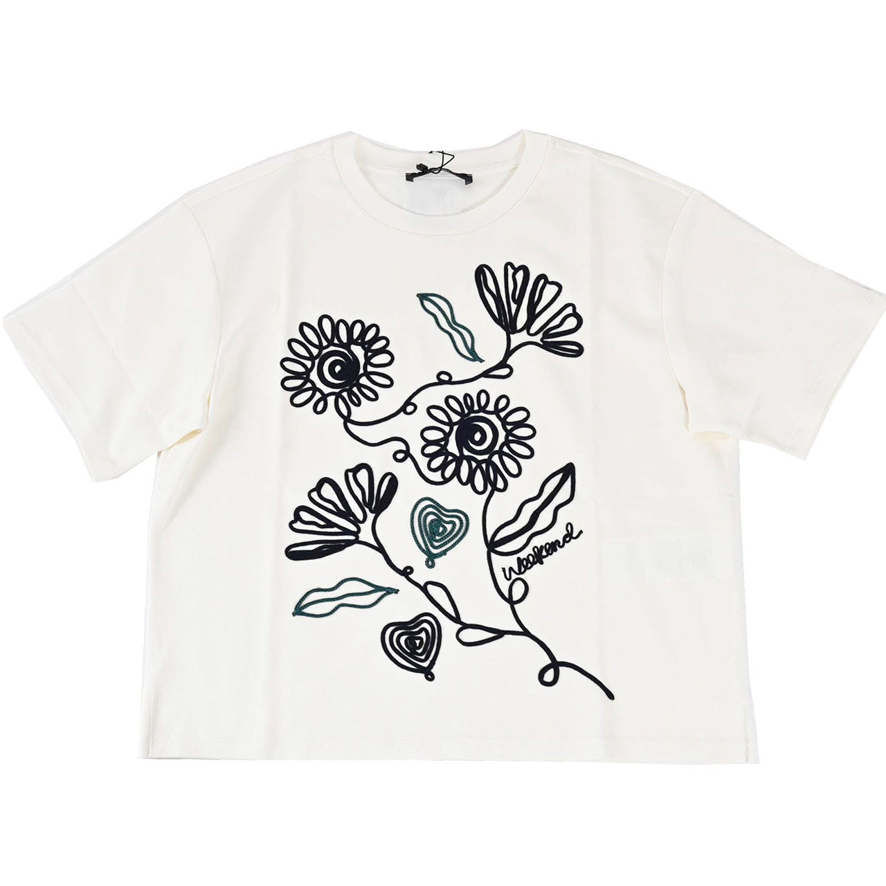 ★ウィークエンド マックスマーラ WEEKEND MAXMARA Tシャツ LECCO 5941052600 005 クリーム 2025SS レディース