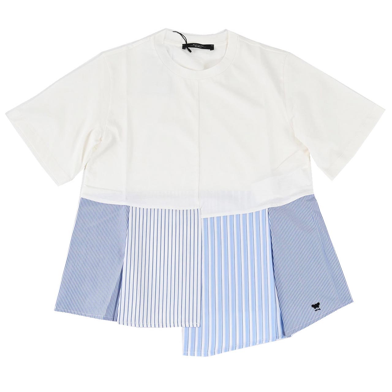 ★ウィークエンド マックスマーラ WEEKEND MAXMARA Tシャツ BIRD 5941102600 001 ホワイト 2025SS レディース
