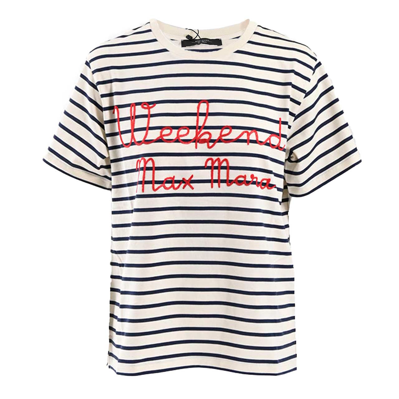 ★ウィークエンド マックスマーラ WEEKEND MAXMARA Tシャツ OLGA 5971042600 001 ネイビー 2025SS レディース