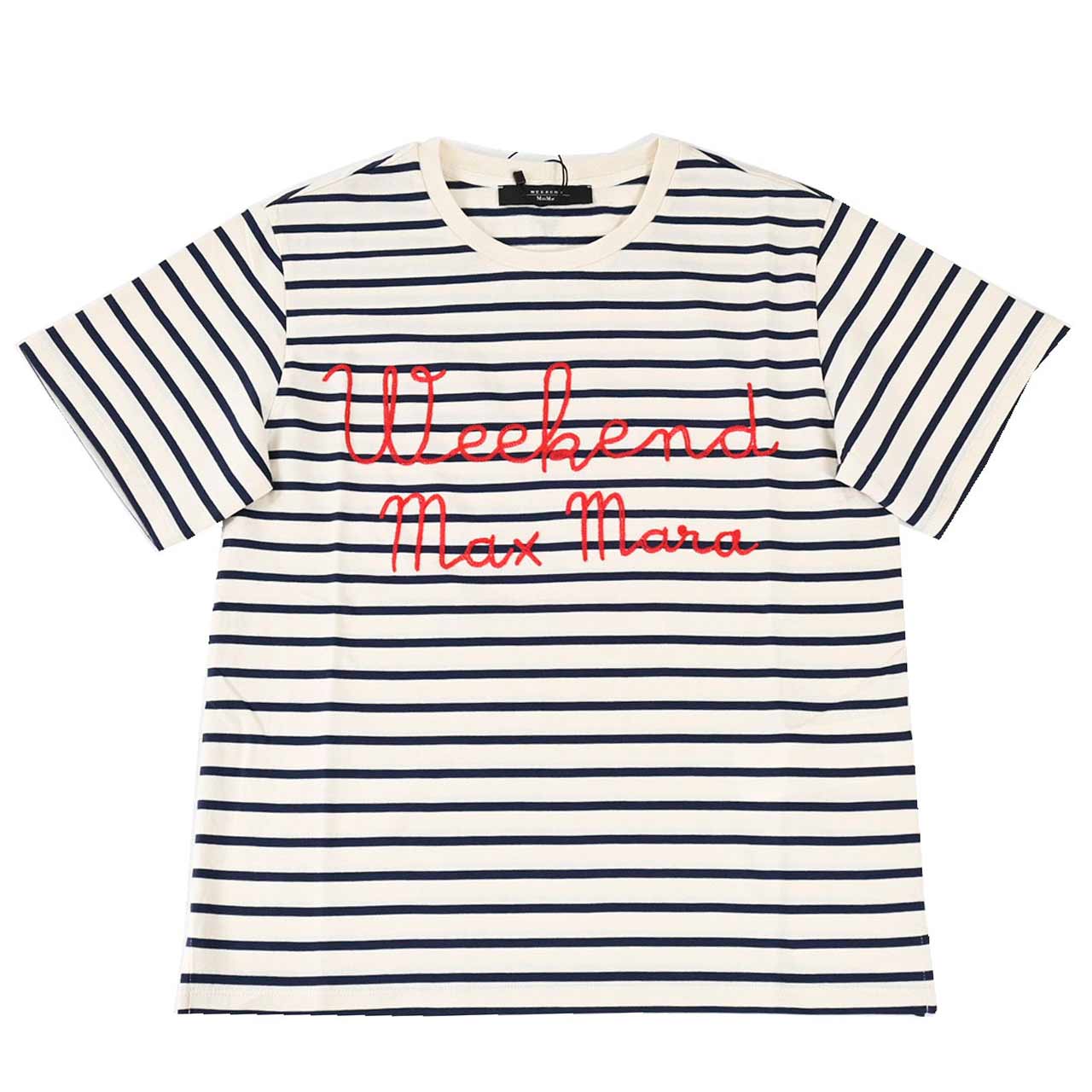 ★ウィークエンド マックスマーラ WEEKEND MAXMARA Tシャツ OLGA 5971042600 001 ネイビー 2025SS レディース