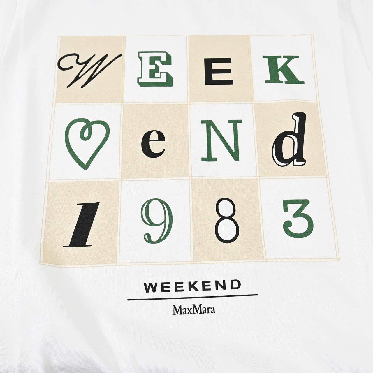 ★ウィークエンド マックスマーラ WEEKEND MAXMARA Tシャツ TEIERA 5971052600 002 ホワイト 2025SS レディース