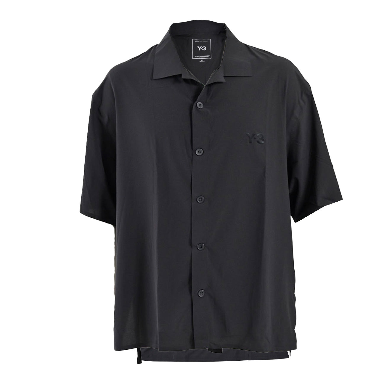 ★ワイスリー Y-3 半袖シャツ LITE WOVN SHIRT JD1457 ブラック 2025SS メンズ