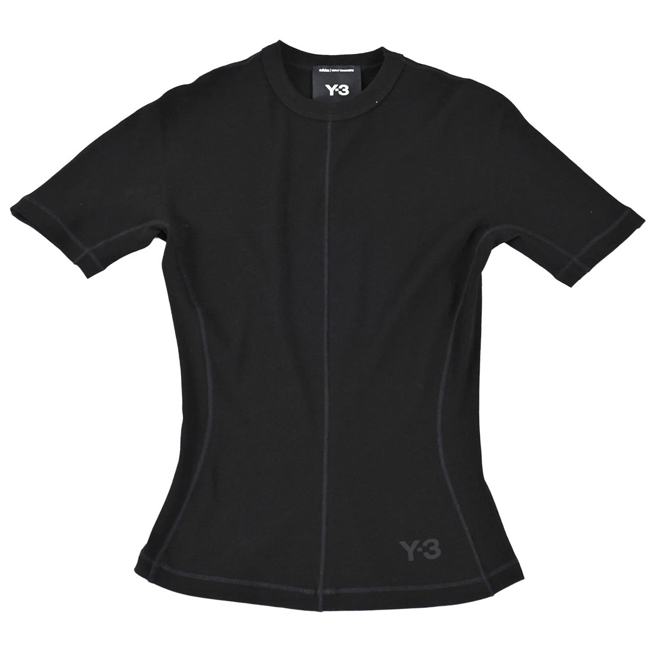 ★ワイスリー Y-3 Tシャツ FITTED SS TEE HY1249 ブラック 2025SS レディース