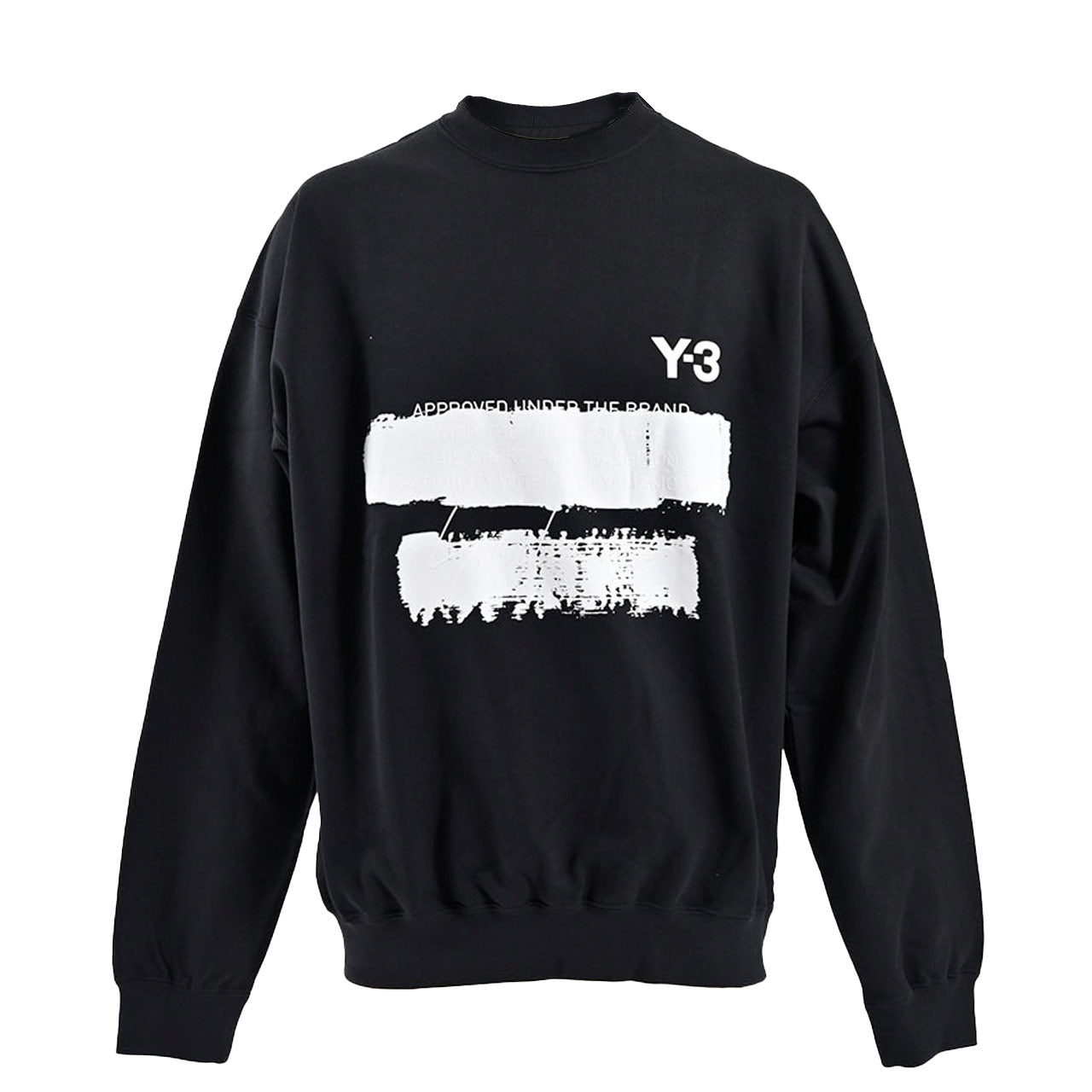 ★ワイスリー Y-3 トレーナー U GFX CREW JN4881 ブラック 2025SS メンズ レディース