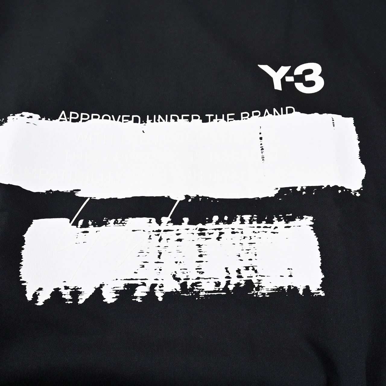 ★ワイスリー Y-3 トレーナー U GFX CREW JN4881 ブラック 2025SS メンズ レディース