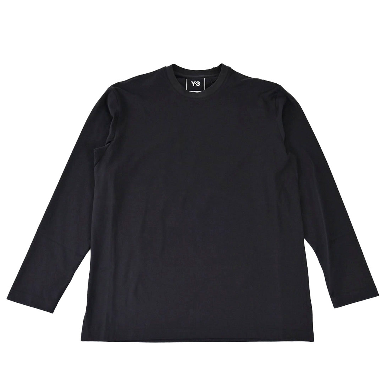 ★ワイスリー Y-3 クルーネック長袖Tシャツ U GFX LS TEE JN4880 ブラック 2025SS メンズ レディース