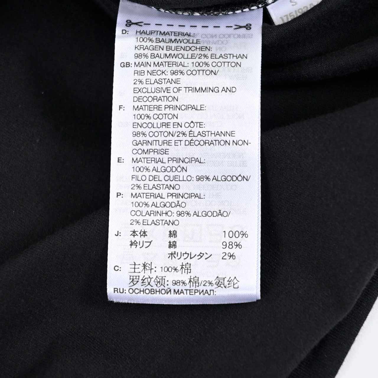 ★ワイスリー Y-3 クルーネック長袖Tシャツ U GFX LS TEE JN4880 ブラック 2025SS メンズ レディース