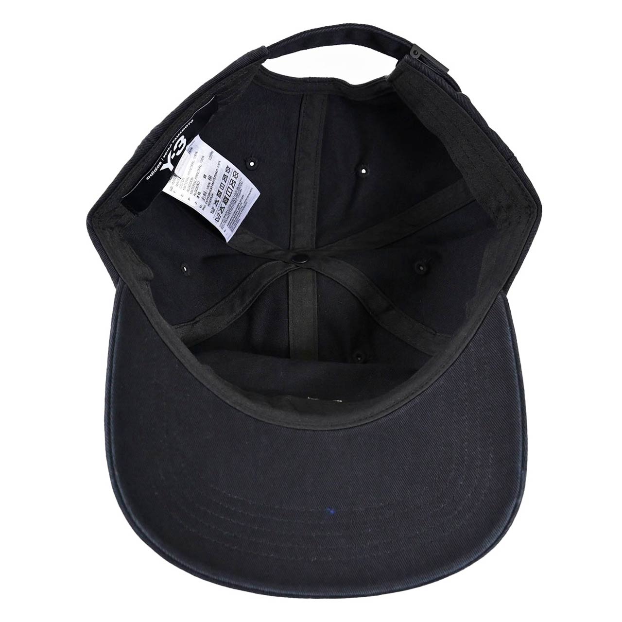 ★ワイスリー Y-3 キャップ Y-3 DAD CAP IN2391 ブラック 2025SS メンズ