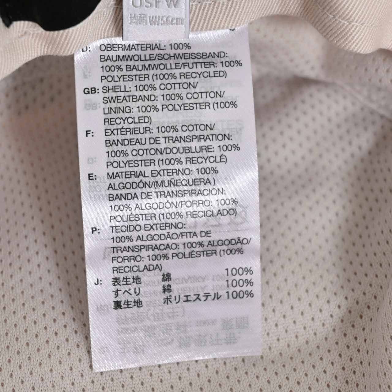 ★ワイスリー Y-3 ハット Y-3 STRP B HAT JM9039 ホワイト 2025SS メンズ レディース