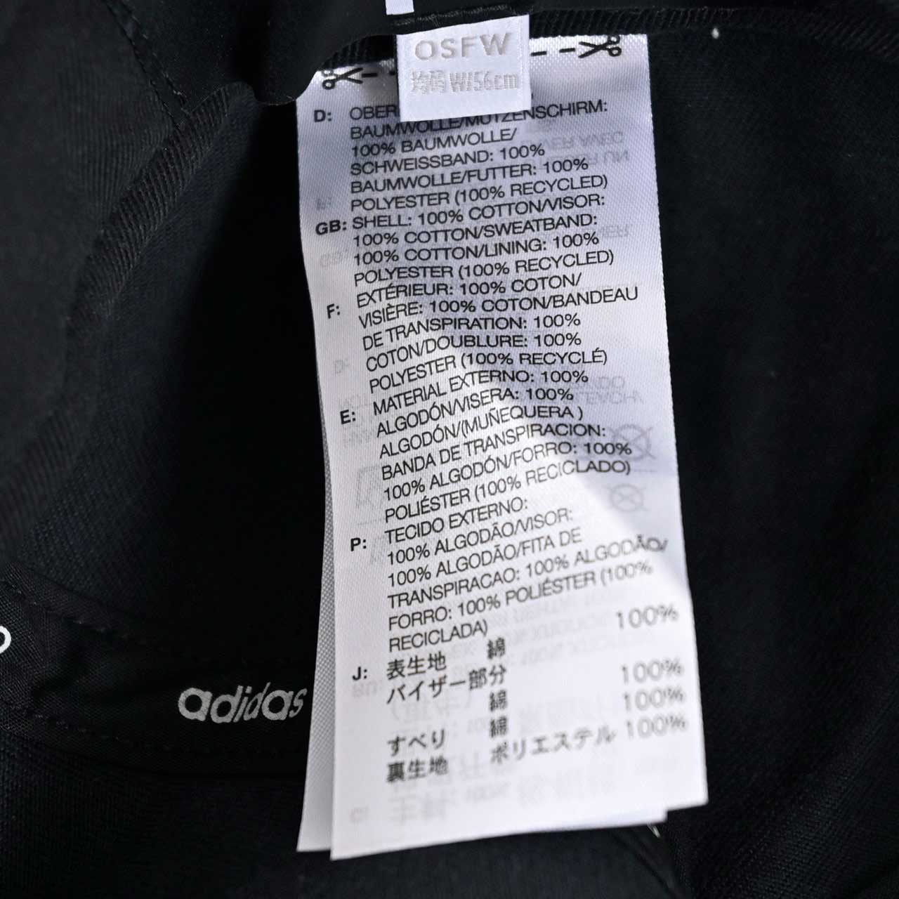 ★ワイスリー Y-3 キャップ Y-3 3S CAP JN7183 ブラック 2025SS メンズ レディース
