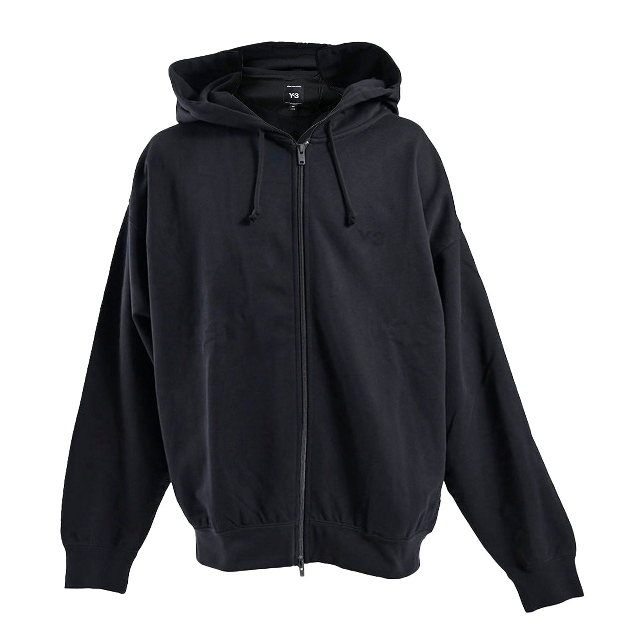 ★ワイスリー Y-3 ジップアップパーカー M FT ZIP HODDIE JN4930 ブラック 2025SS メンズ