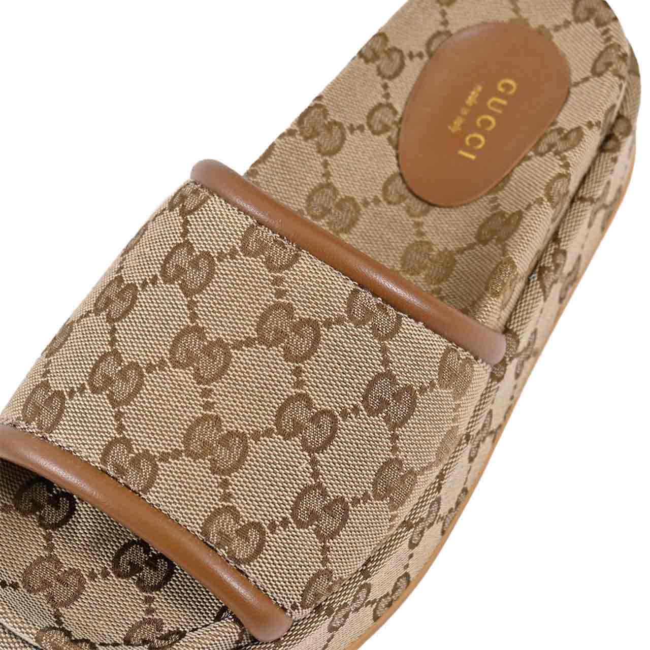 ★グッチ GUCCI サンダル 816797 FAD9C9745 ベージュ レディース