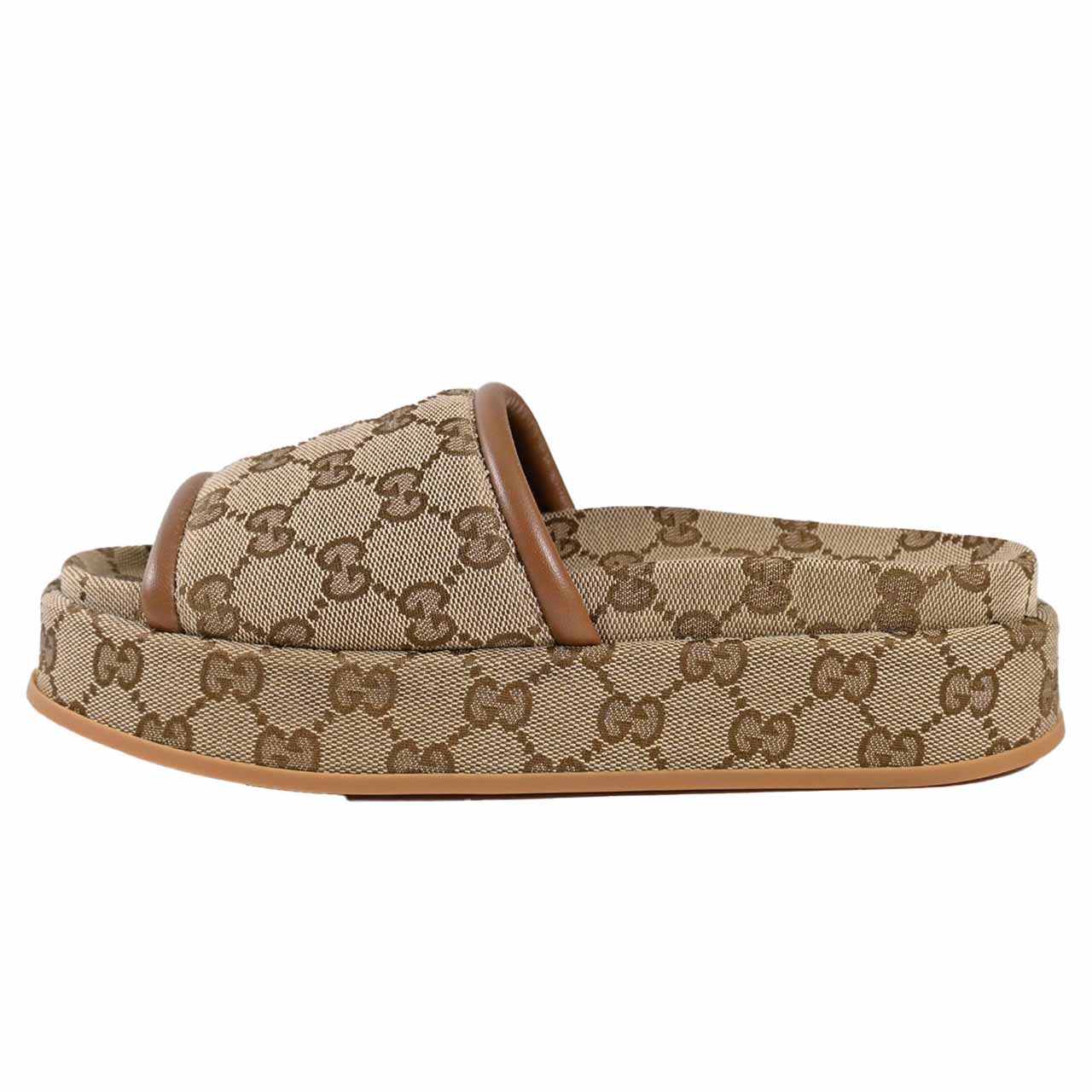 ★グッチ GUCCI サンダル 816797 FAD9C9745 ベージュ レディース