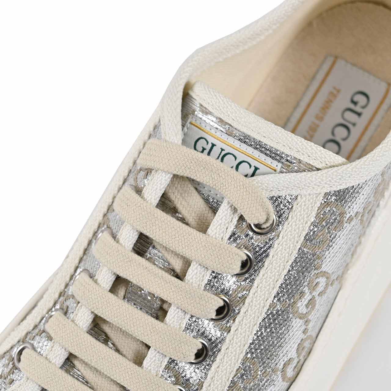 ★グッチ GUCCI スニーカー 746766 FAD9W8146 シルバー レディース