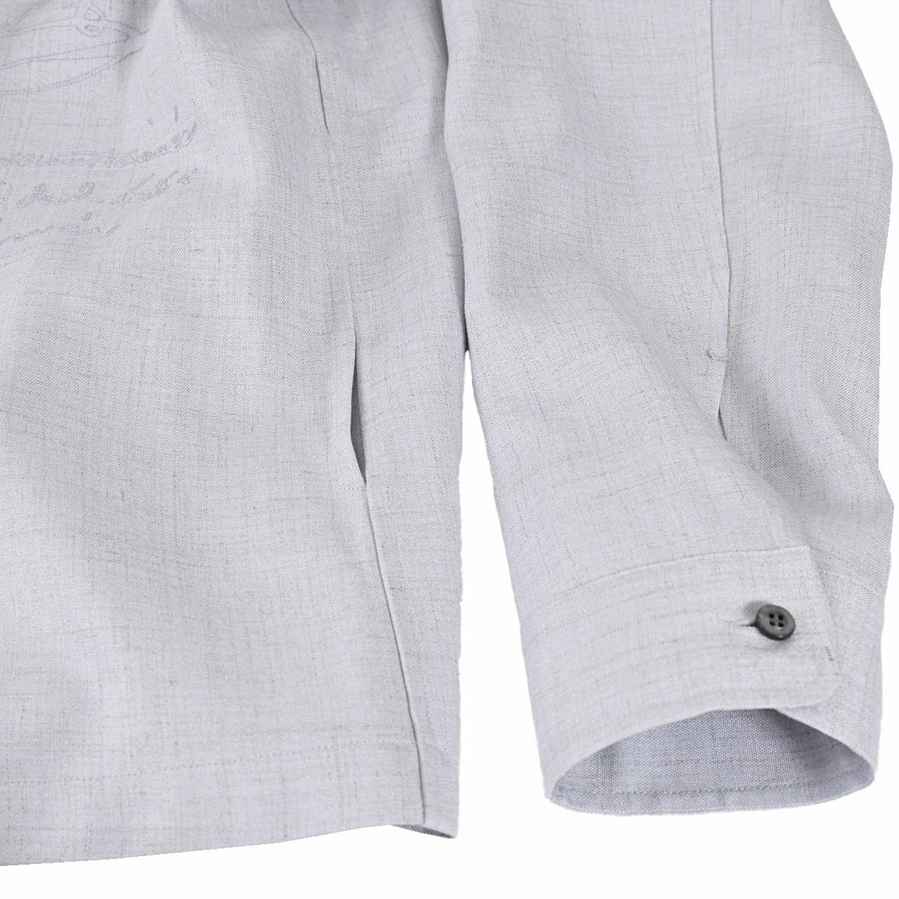 ★ベルルッティ BERLUTI カジュアルシャツ R28HCL112 001 53N グレー 2025SS メンズ
