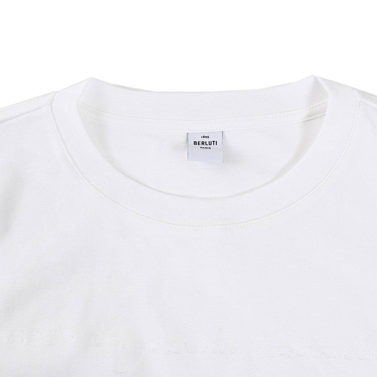 ★ベルルッティ BERLUTI Tシャツ R28JRS156 001 000 ホワイト 2025SS メンズ