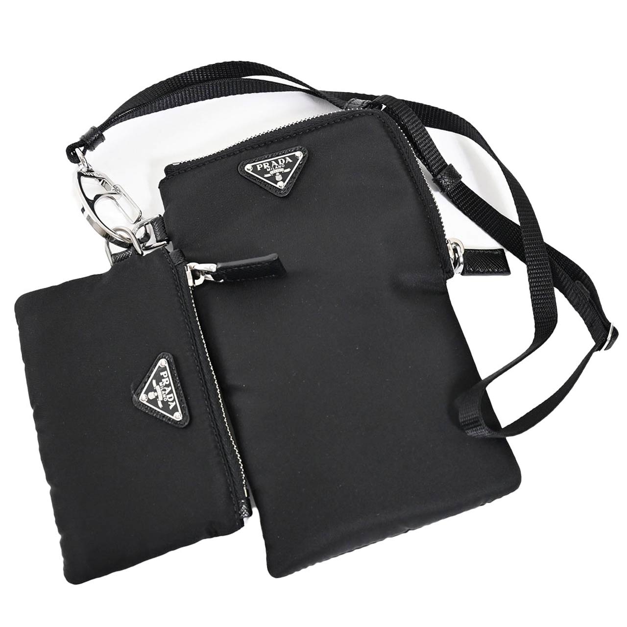 ★プラダ PRADA バッグ 2TT091 2DMI F0002 ブラック メンズ