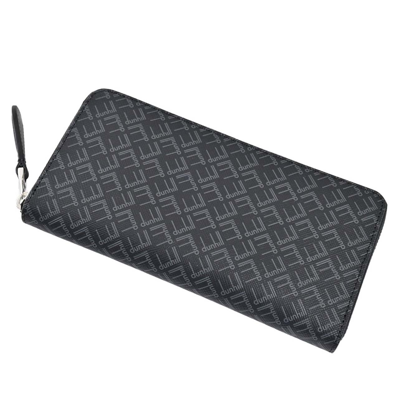 ★ダンヒル DUNHILL ラウンドファスナー長財布 DU21R2180LT 001R ブラック メンズ